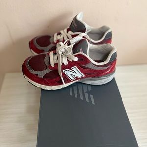 New balance 990 v3  teddy santis available now size 2y